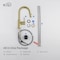 Kibi Circular Single Handle Pull Down Kitchen & Bar Sink Faucet with Soap Dispenser C-KKF2011BG-KSD100BG - alternate 7